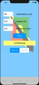Metric To US Converter screenshot #1 for iPhone