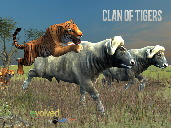 Clan of Tigers iPad screenshot 2 - Games app