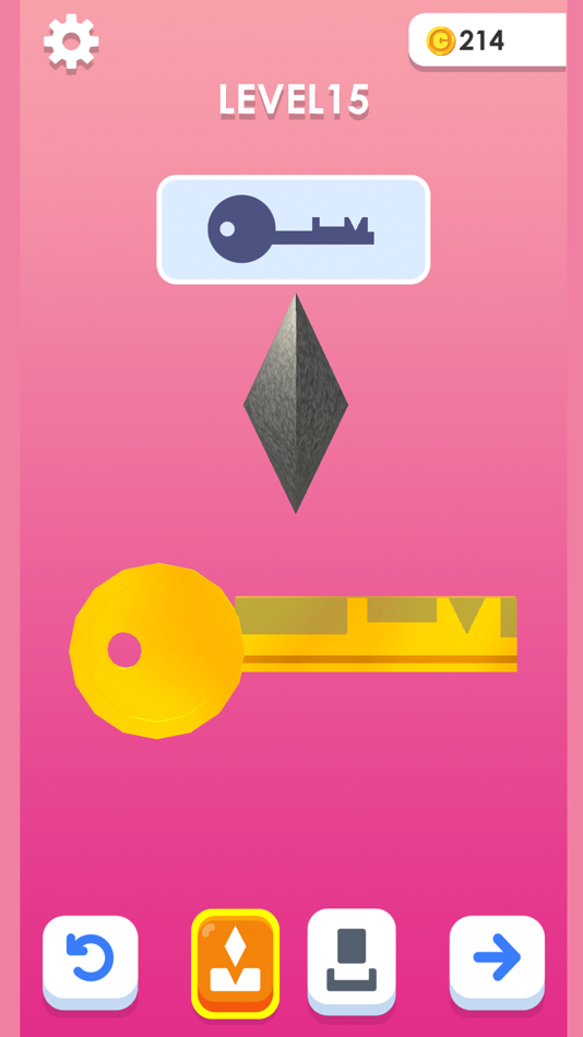 #5. Key Maker 3D (iOS) 由: Takashi Hida