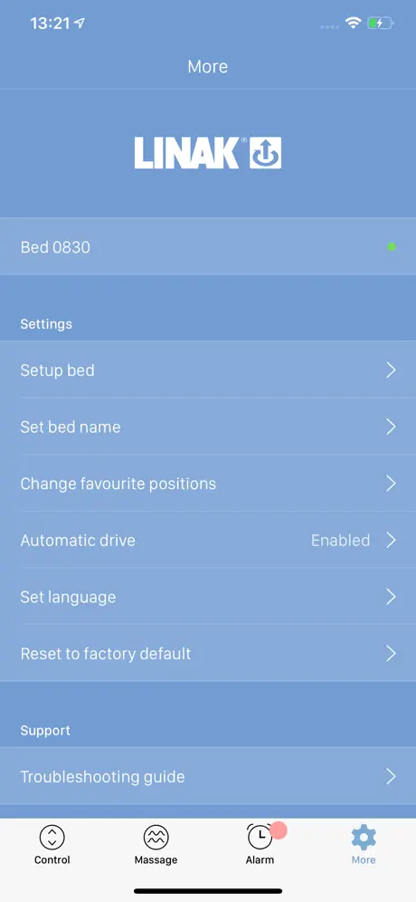 Bed Control