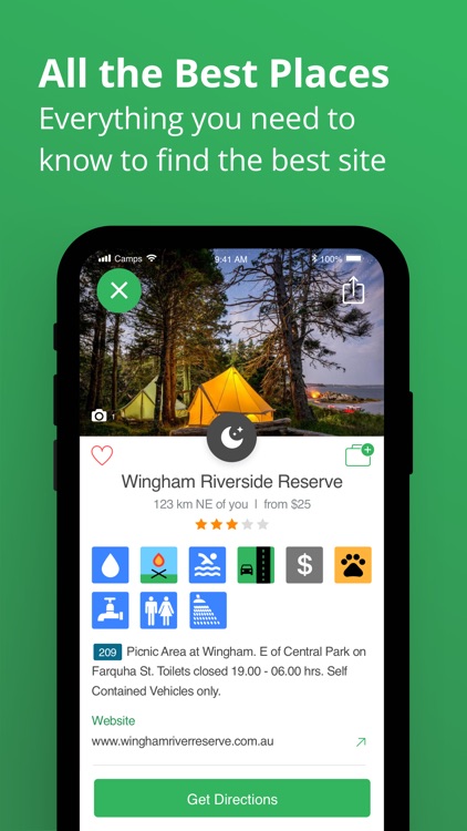Camps Australia Wide GPS Guide