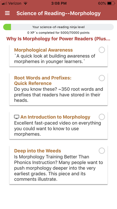 Science of Reading Screenshot