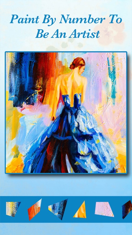 Oil Paint Art Color By Numbers
