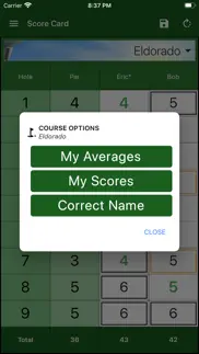 How to cancel & delete easyscore golf scorecard 2