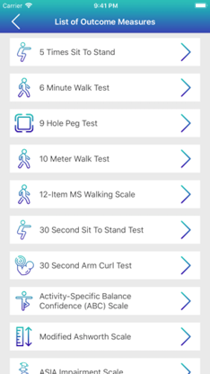Therapeutic Outcomes screenshot 2