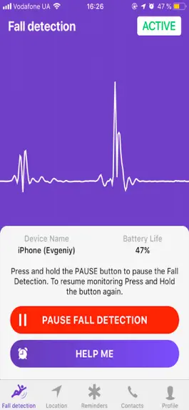Game screenshot Chk-In Fall Alert mod apk
