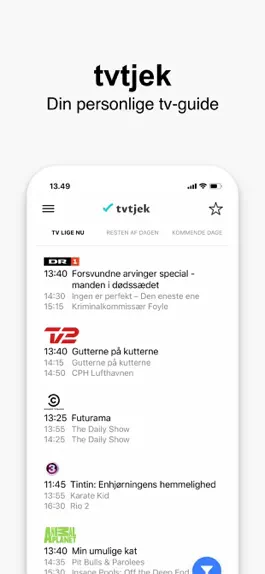Game screenshot Tvtjek - Dansk TV-Guide mod apk
