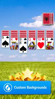 spider go: solitaire card game iphone screenshot 2