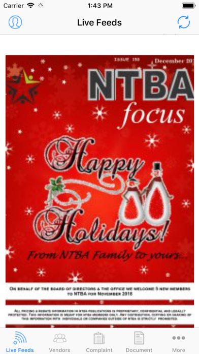 Screenshot #2 pour NTBA App