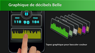 Screenshot #2 pour Decibel Meter Plus Pro