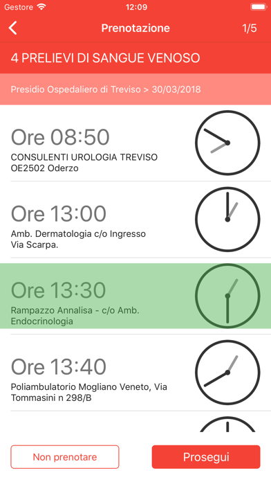 ULSS 2 CUP TREVISO Screenshot