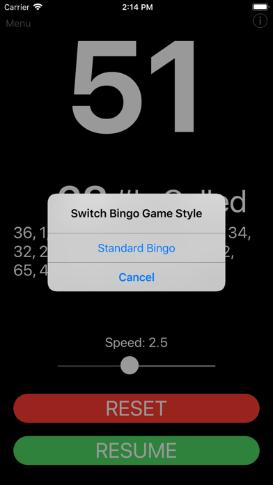 How to cancel & delete Speed Bingo Caller Party from iphone & ipad 3