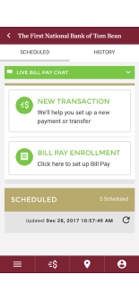 First Natl. Bank – Tom Bean screenshot #5 for iPhone