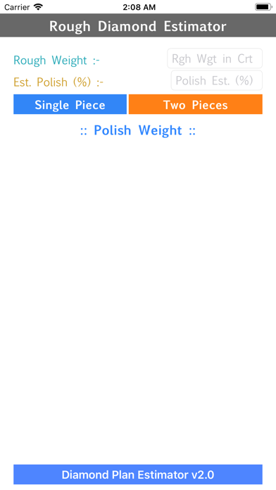 Diamond Plan Estimator - Get Instant Result Screenshot 3