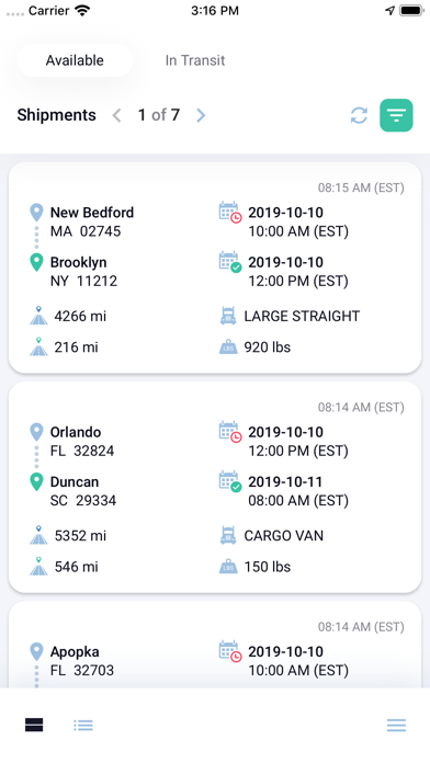 Screenshot #1 pour MKTransportation Inc