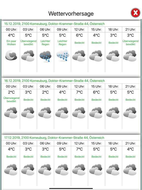 Screenshot #6 pour Thermo-Hygro-Baro-Wetter