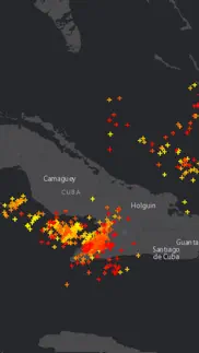 global lightning strikes map iphone screenshot 2