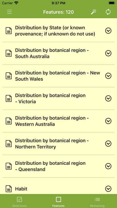 EUCLID Eucalypts of Australia Screenshot