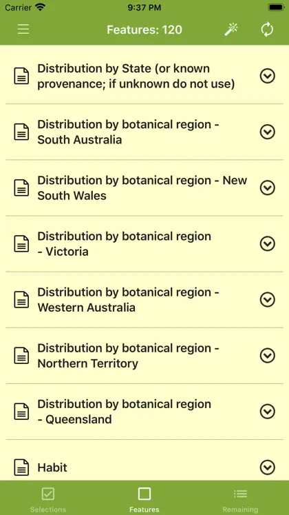 Screenshot 4 di 6 di EUCLID Eucalypts of Australia