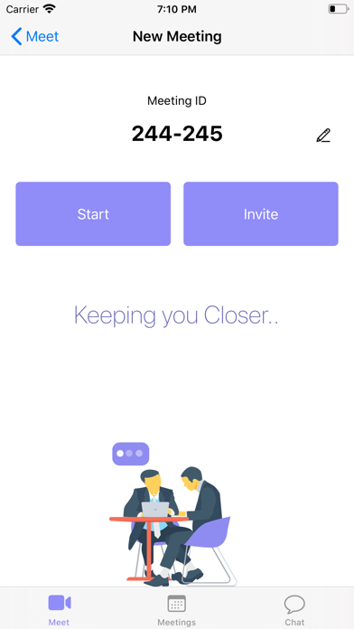 Screenshot #3 pour KLMeet