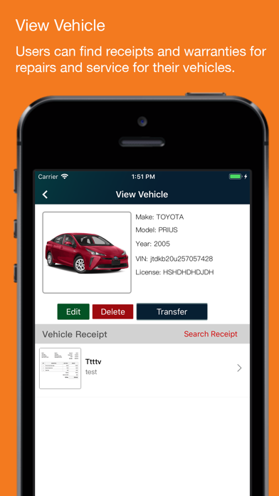 Screenshot #2 pour Carmoded-Car Repair Receipt