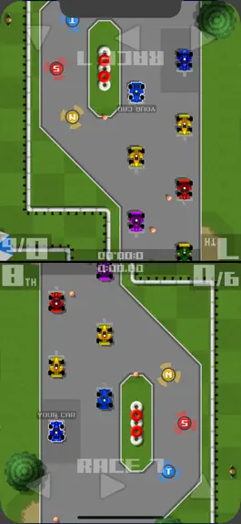 Game screenshot Retro Racing hack