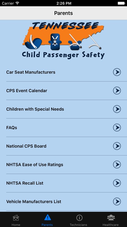 TN Child Passenger Safety