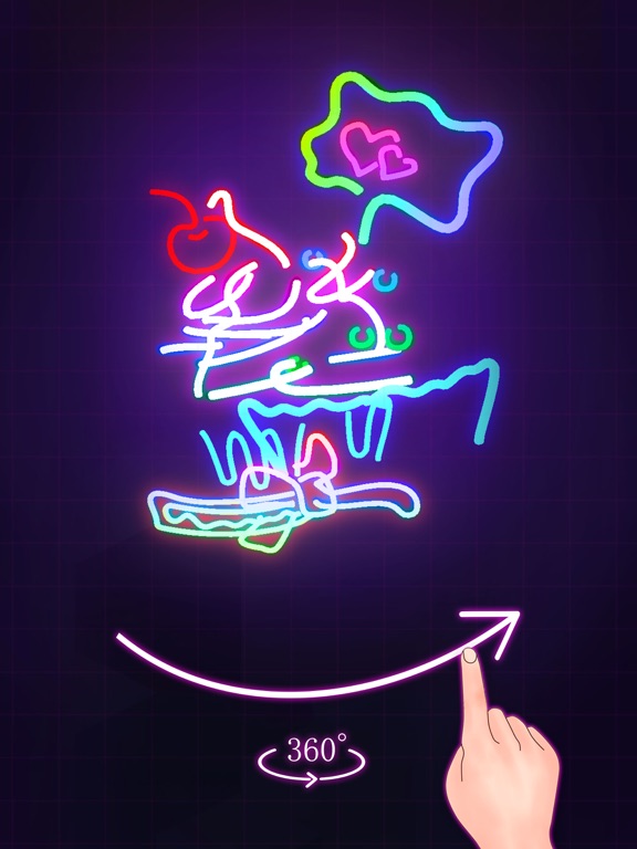Neon Glow - 3D Color Puzzleのおすすめ画像4