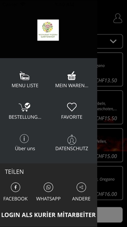 Restaurant Gartenhof screenshot-3