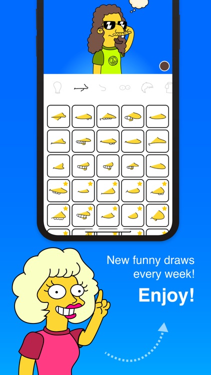 Yellow Avatar Face Maker screenshot-3