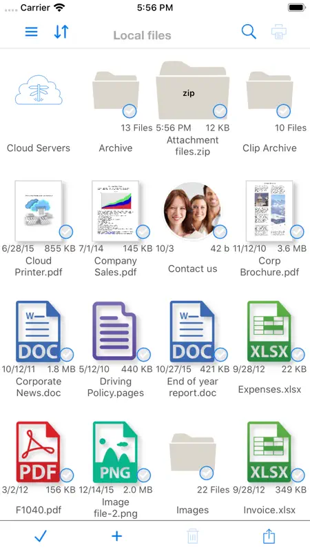 Print n Share Pro for iPhone screenshot 1 of 6