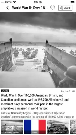 Today In History Lite Edition screenshot 3