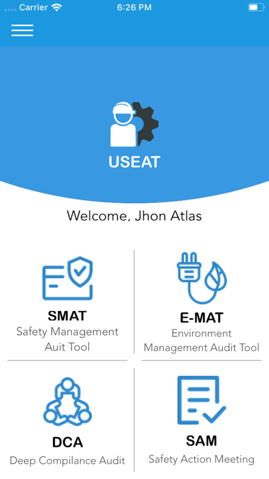 USEAT - Safety Audit Tool Screenshot
