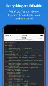 Kuber - Kubernetes Dashboard screenshot