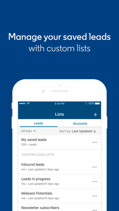 LinkedIn Sales Navigator screenshot 3