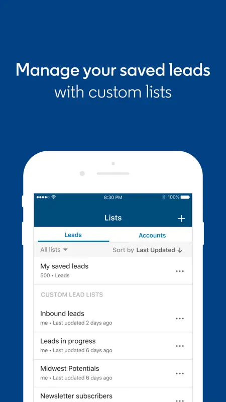 LinkedIn Sales Navigator screenshot 3 of 4