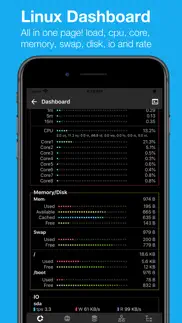 serverdog pro: status, ssh iphone screenshot 3