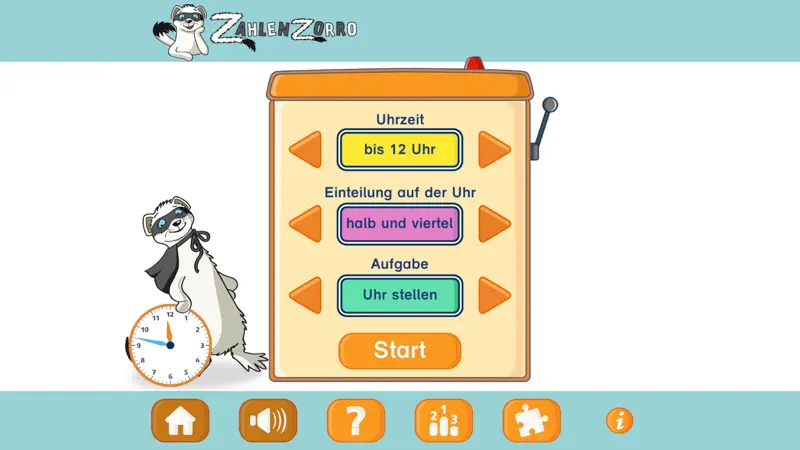 Uhrzeiten trainieren screenshot 2 of 6
