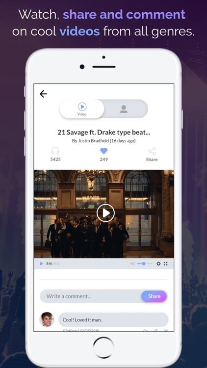 SnapJam Music Social Network! screenshot-4
