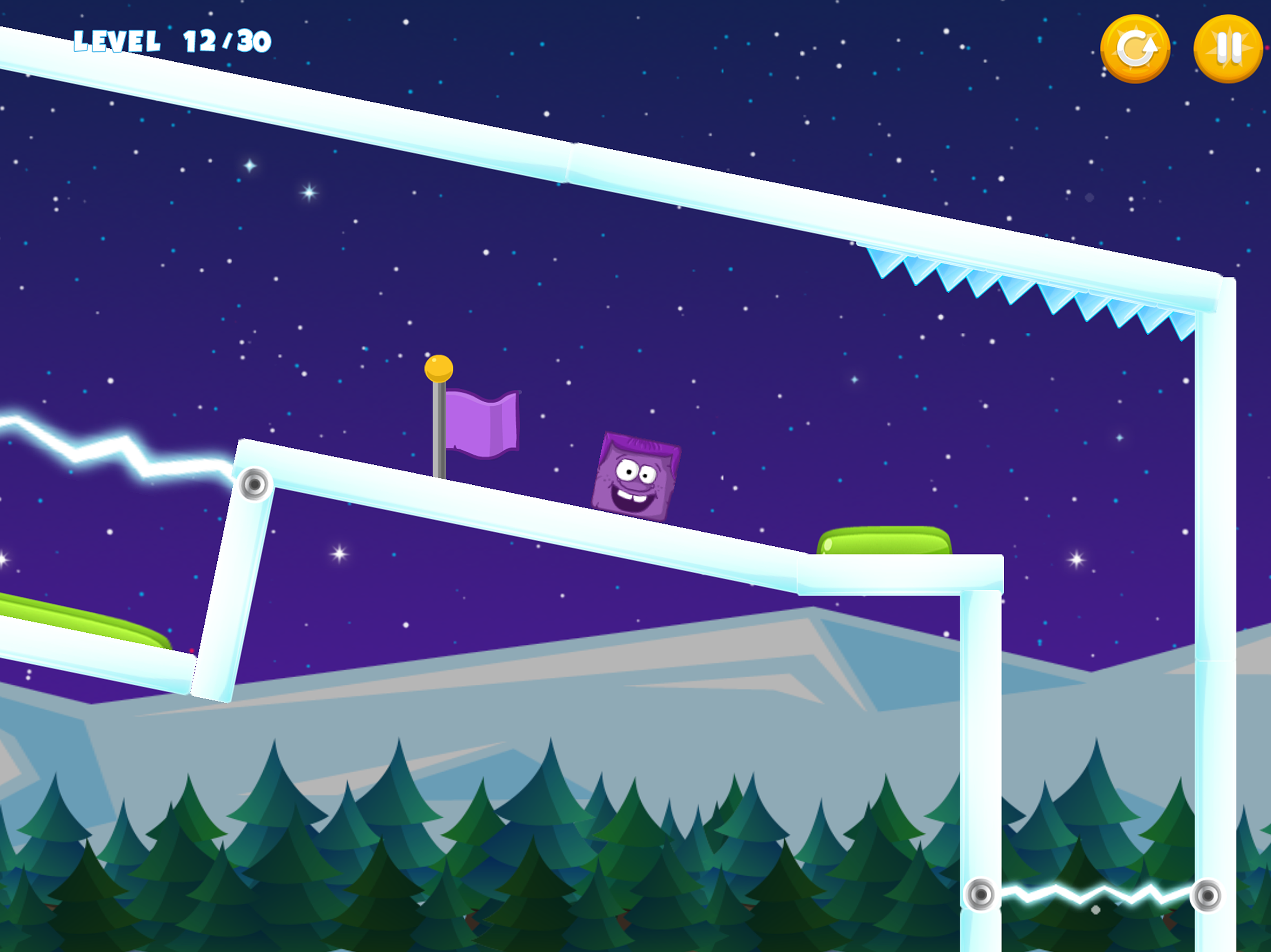 Icy Purple Hero: Jelly Odyssey