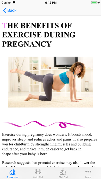 Pregnancy Exercise and yogaのおすすめ画像1