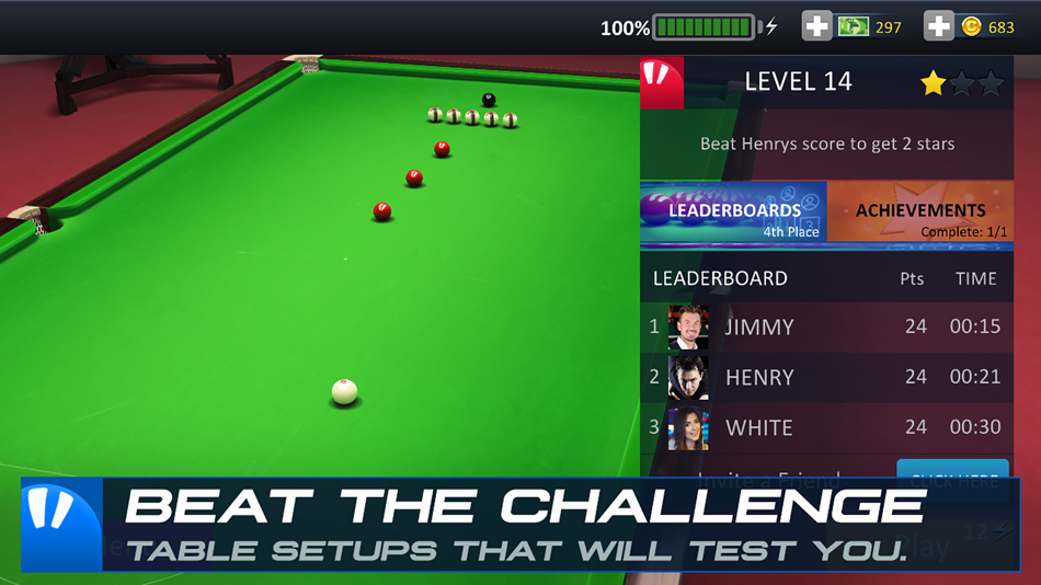 #5. Snooker Stars (iOS) 由: Giraffe Games Limited