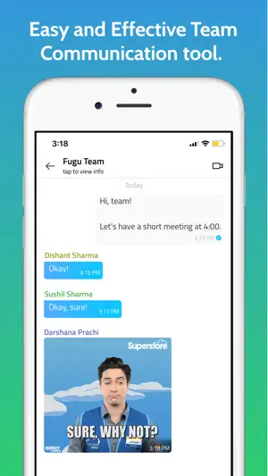 Fugu - Simple Work Chat screenshot 3