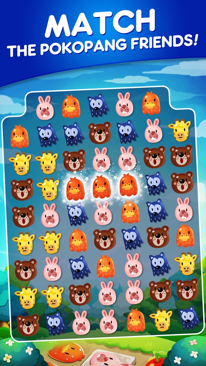 POKOPOKO The Match 3 Puzzle official gameplay screenshot 4