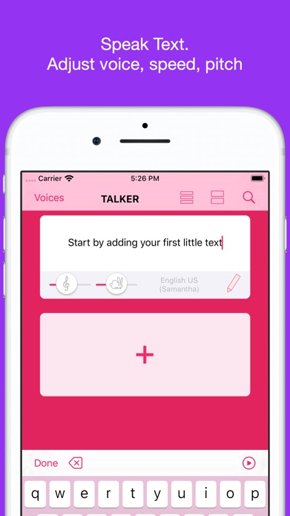 Talker - Text to Speech