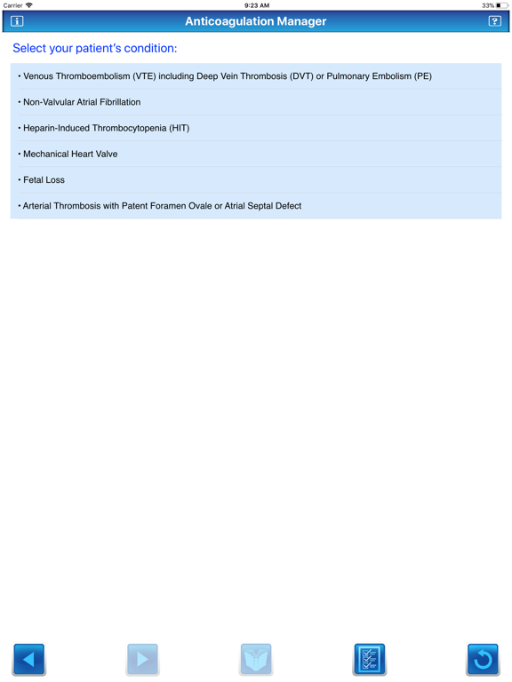 Screenshot #5 pour Anticoagulation Manager