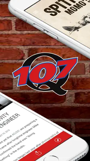 Q107 (KTBQ) screenshot 2