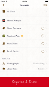 Memo Notepad screenshot