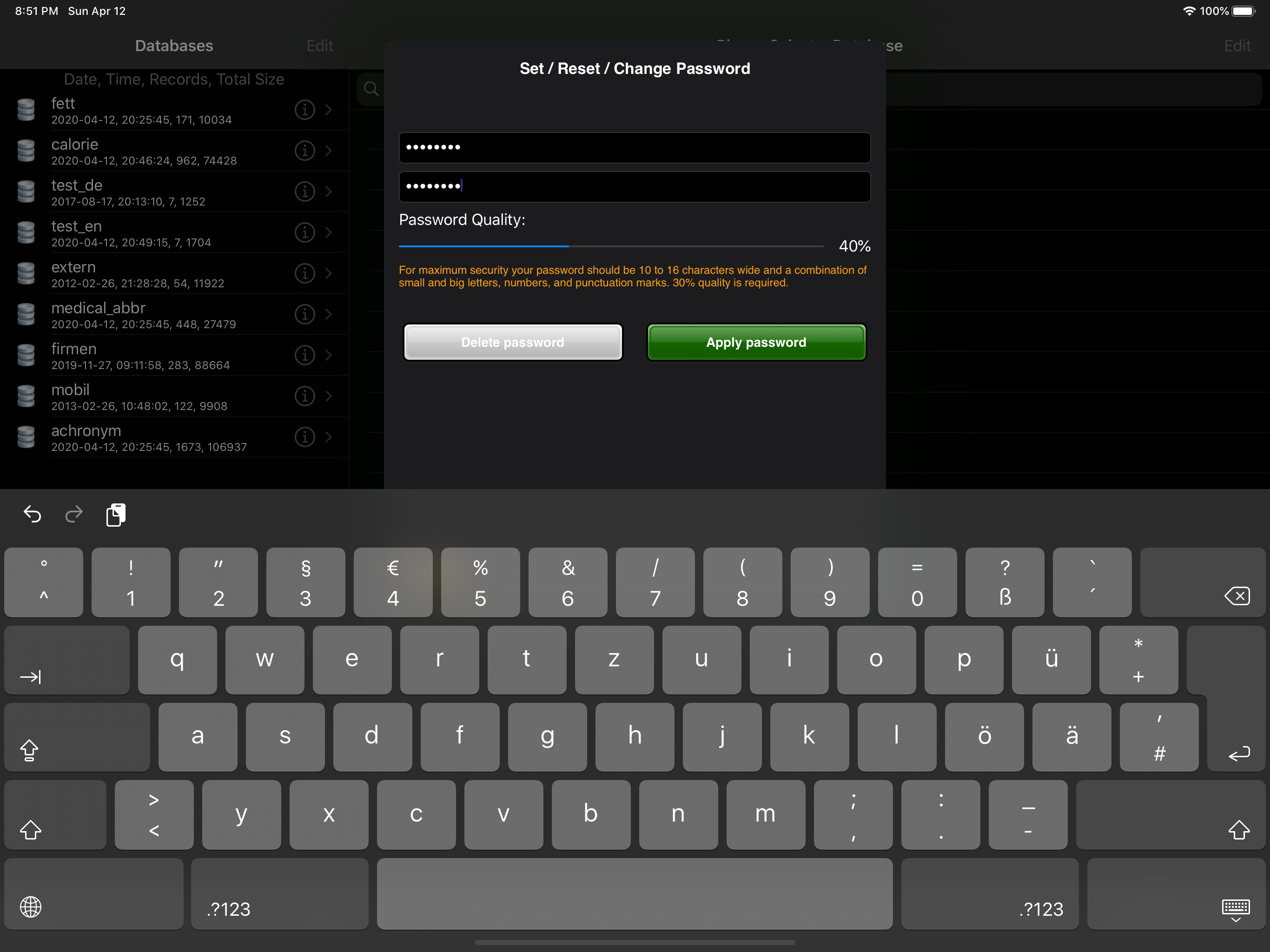 PocketDB screenshot 12
