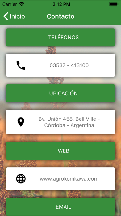 App screenshot